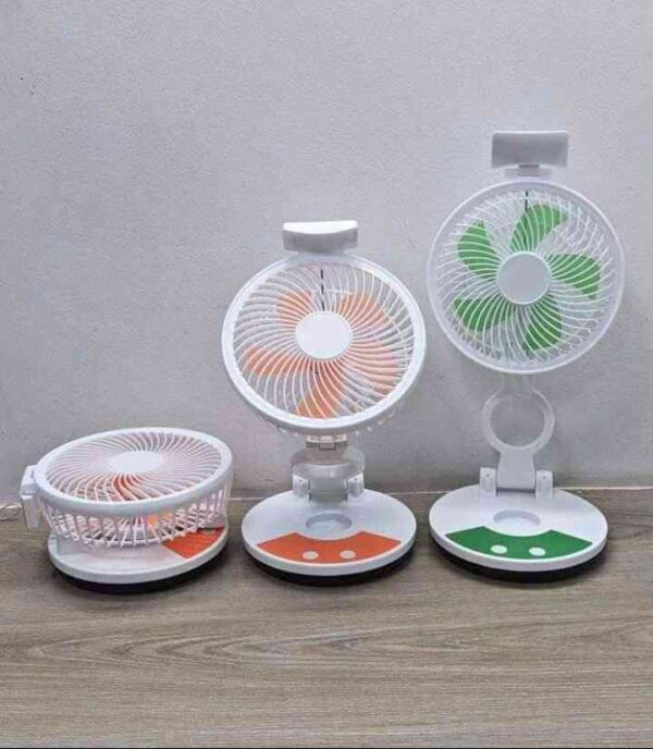 Portable Rechargeable Folding Fan With Light ZT-329
