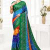 Indian soft Chunri silk Saree