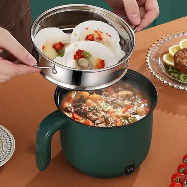 Multi-Function Electric Steaming Pot, Rice & Vegetable Cooker